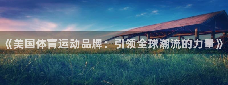 一竞技官方正版app娱乐是那个系列的台子：《美国体育运动品牌